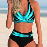 Krāsains apdrukas bikini