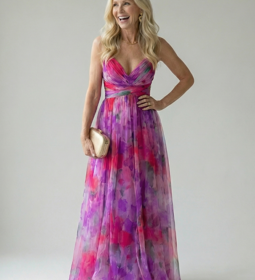 Isel | Mīksta Wrap Maxi Kleita