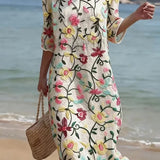 Charlotte Ashcroft™ - Mīkstā Ziedlapiņu Kleita" can be rewritten as "Charlotte Ashcroft™ - Delicate Petal Dress.