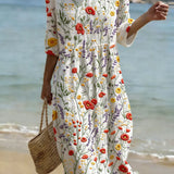 Beatrice Langley™ - Floral Breeze Dress