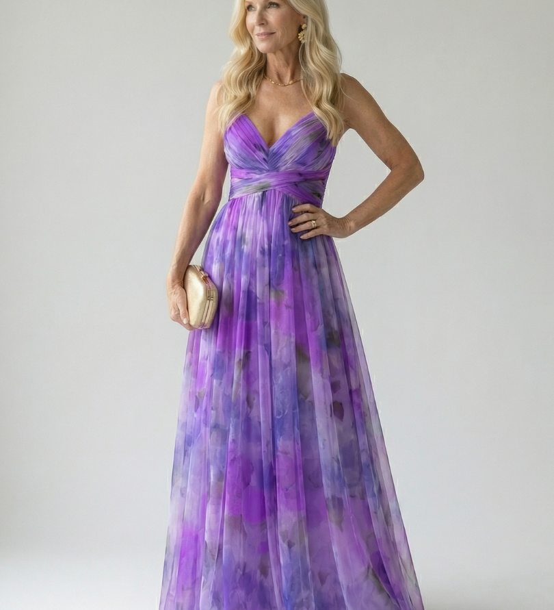 Isel | Mīksta Wrap Maxi Kleita