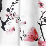 Vīriešu rozā ziedu raksta īsās piedurknes vasaras krekls