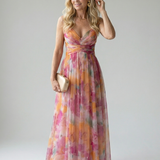 Isel | Mīksta Wrap Maxi Kleita