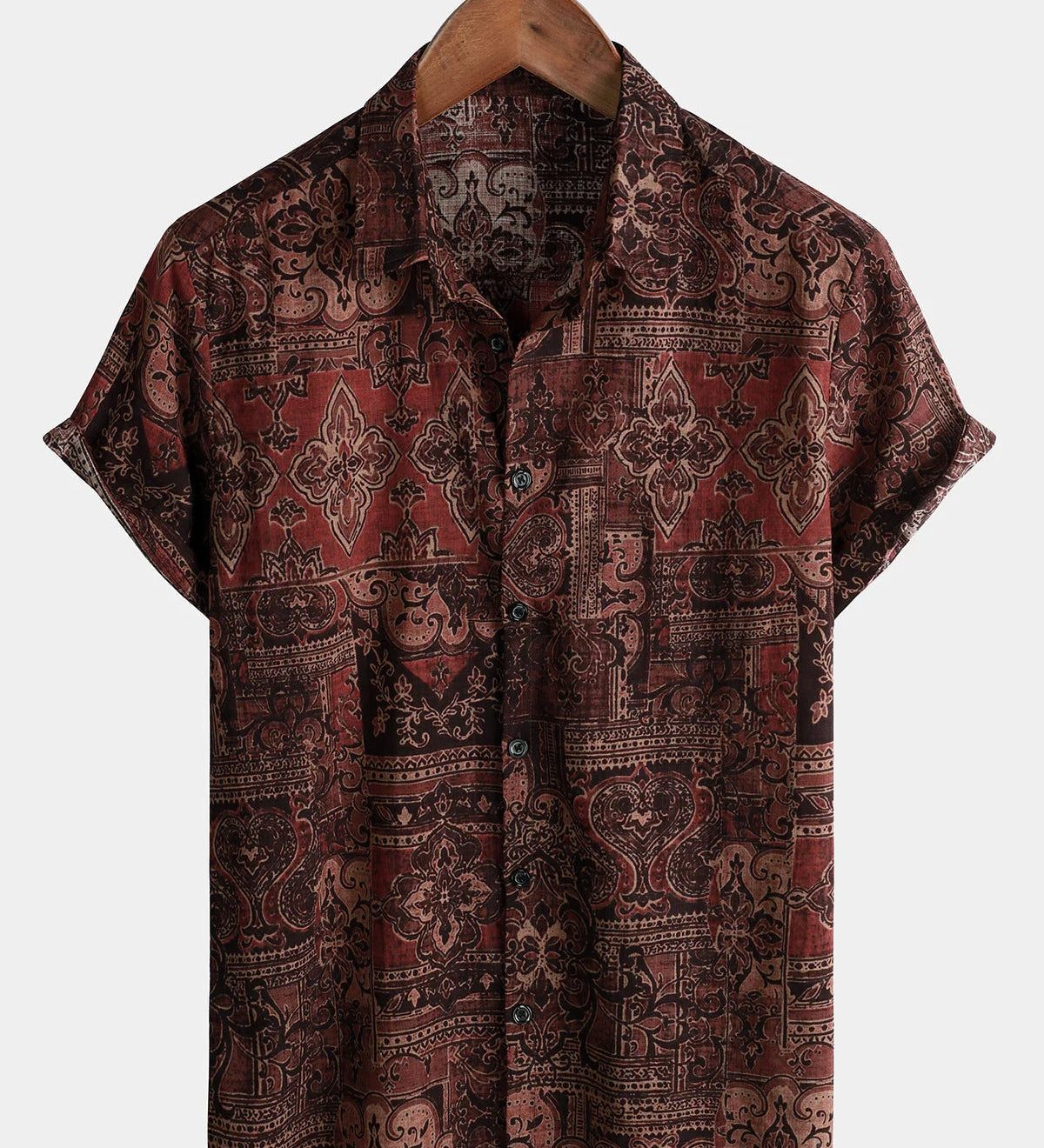 Vīriešu kokvilnas vintage krekls