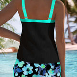 Laluna® | Divdaļīgs Elegants Tankini Komplekts