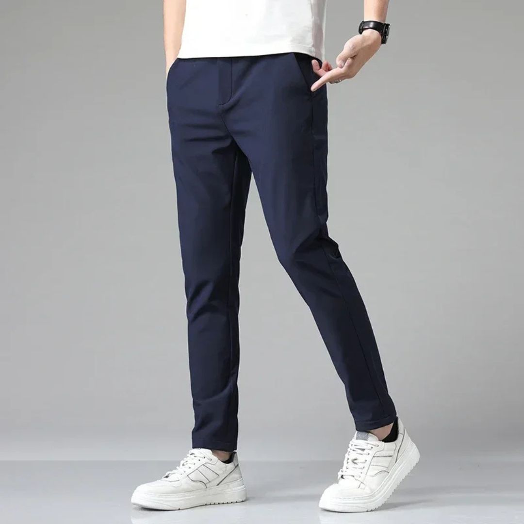 Menno | Vīriešu elegantas slim-fit bikses ikdienai
