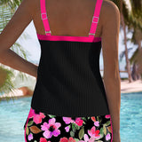 Laluna® | Divdaļīgs Elegants Tankini Komplekts