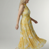 Sylin | Savākts Halter Midi Kleita