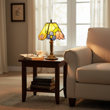 Baroka stila vintage galda lampa