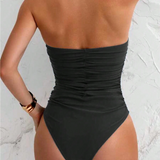 Multicolored One-Piece Bikini