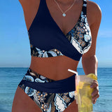 Ziedu Krāsu Kontrasta Bikini