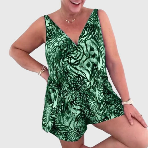 Dahlia™ | Eleganta Peldkostīmu Kleita" can be rewritten as "Dahlia™ | Elegant Swimwear Dress.