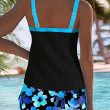 Laluna® | Divdaļīgs Elegants Tankini Komplekts