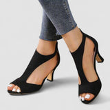 Heidrun | Elegantsas un ērtas sandales ar papēdi