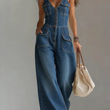 Sophie™ | Brīva Denim Kombinezons