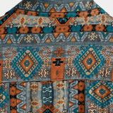 Vīriešu stilīgs vintage retro krekls ar īsām piedurknēm