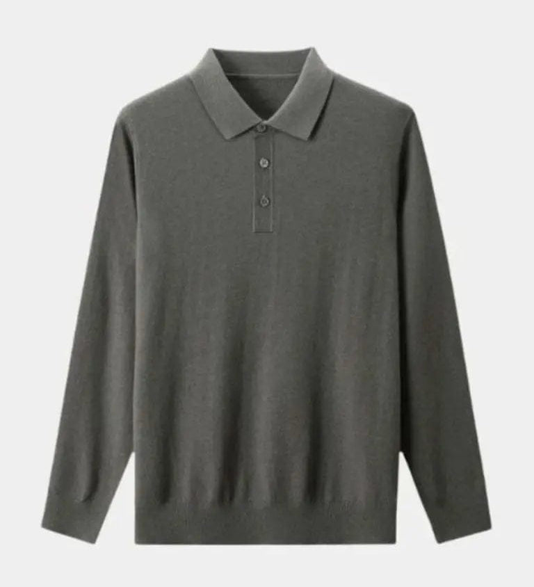Adrian™ | Vilnas Polo Krekls ar Pogām