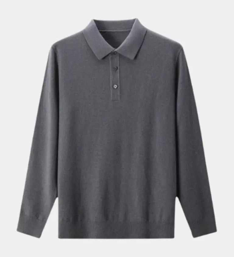 Adrian™ | Vilnas Polo Krekls ar Pogām