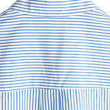 Vīriešu kokvilnas īsām piedurknēm Henley krekls ar apkakli