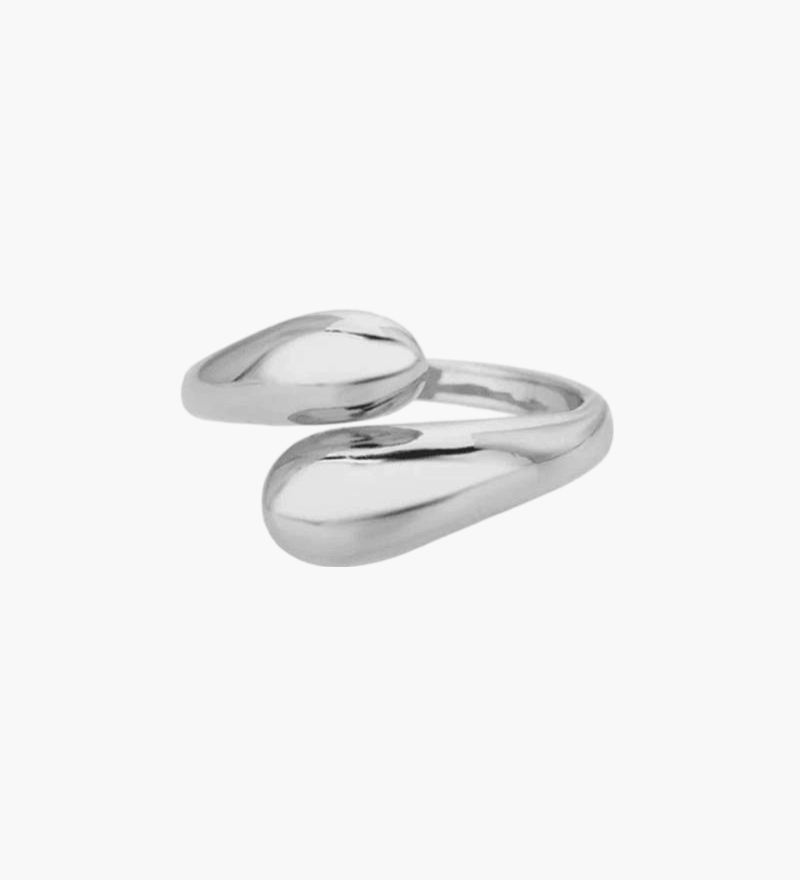 Rita™ | Elegants svara gredzens