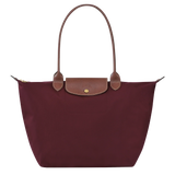 Longchamp - Large Le Pliage Tote in Burgundy
