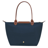 Longchamp - Medium Le Pliage Tote in Navy Blue