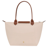 Longchamp - Vidējā Le Pliage Tote soma, papīra dizains