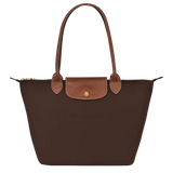 Longchamp - Vidēja Le Pliage soma, Ēbena