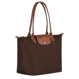 Longchamp - Vidēja Le Pliage soma, Ēbena