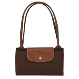 Longchamp - Vidēja Le Pliage soma, Ēbena