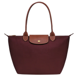 Longchamp - Medium Le Pliage Tote Bag in Burgundy
