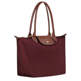 Longchamp - Medium Le Pliage Tote Bag in Burgundy