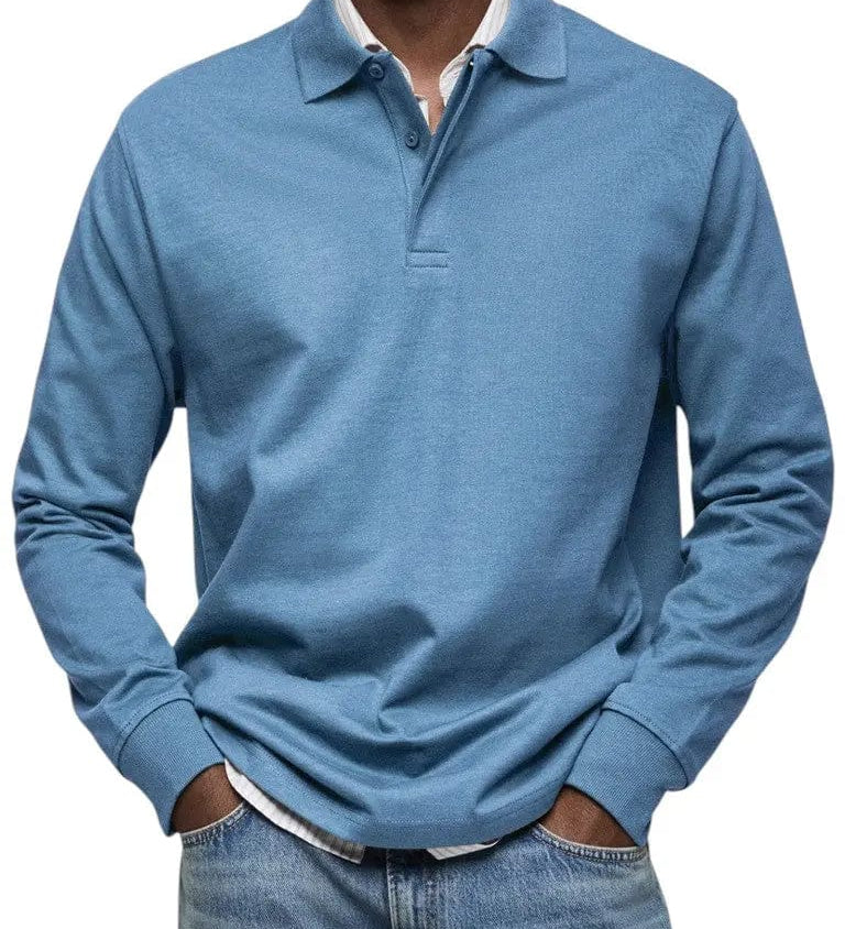 MOHR® | Grezns polo krekls ar garām piedurknēm