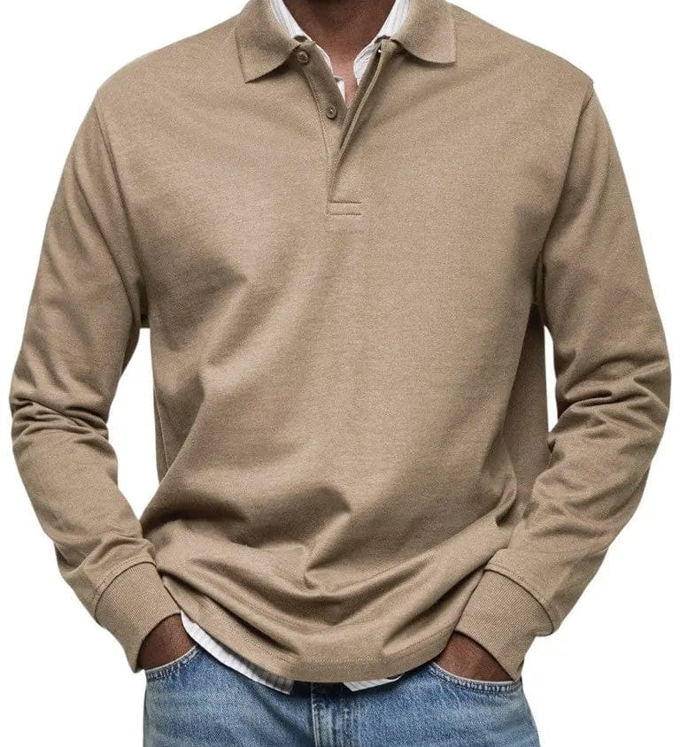 MOHR® | Grezns polo krekls ar garām piedurknēm