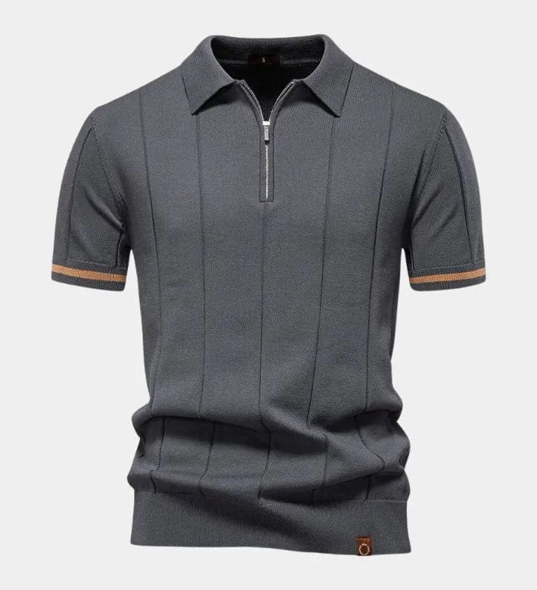 Mikkel™ | Royal Zip Polo