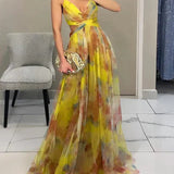Madeline | Ziedains Garā Kleita, Kas Izstaro Eleganci Bez Pūlēm