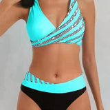 Mona - Apdrukāts bikini siltās krāsās