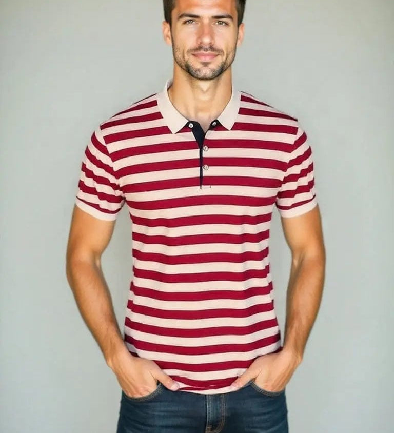 Sten™ | Svītrainais vasaras polo krekls