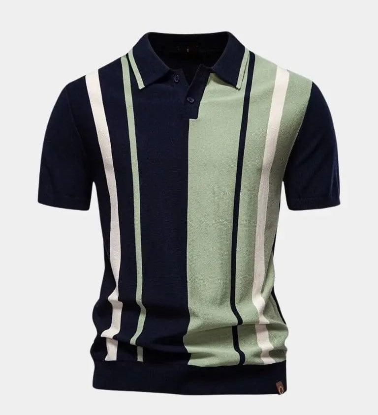 Thomas™ | Retro svītrainais polo krekls