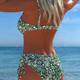 Ziedu Bikini Sērijas String