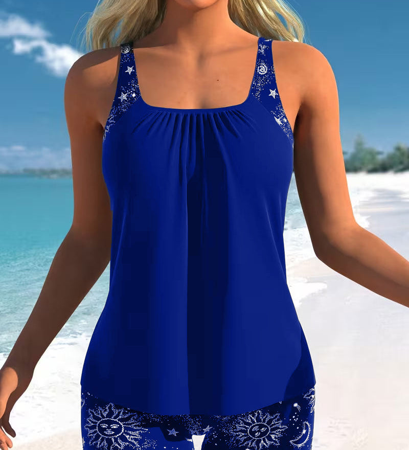 Printed Boyshort Tankini Soleil