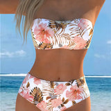 Bandeau Print Bikini