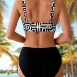 Elegants Divdaļīgs Bikini
