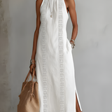 JIMENA | MIDI-KLEID NO LINNĀM