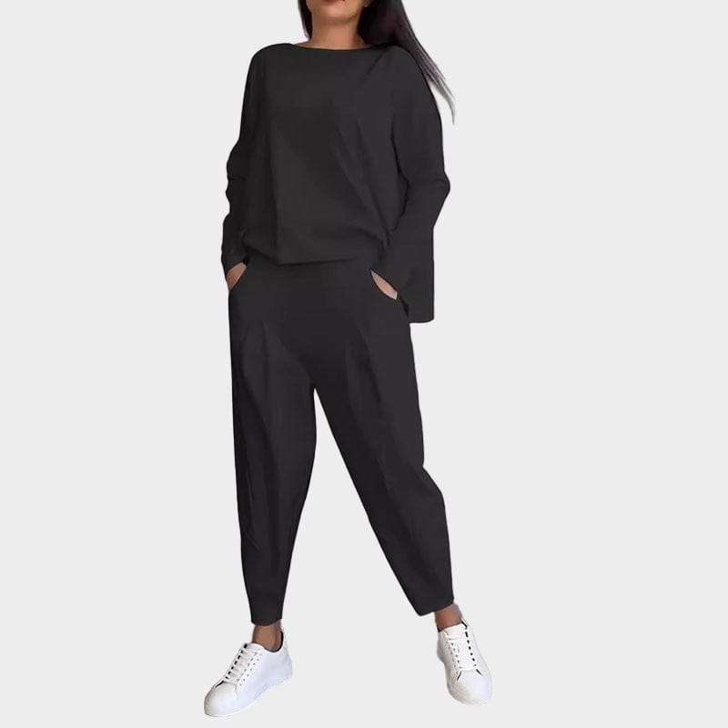 Klaudija™ | Elegants T-krekls un Biksīšu Komplekts
